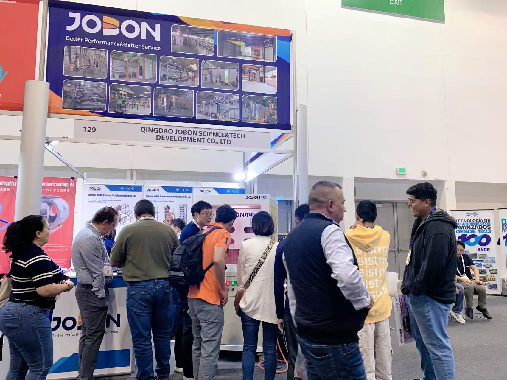 青岛中邦参加墨西哥金属加工焊接及表面处理展览会(FABTECH Mexico)，取得圆满成功